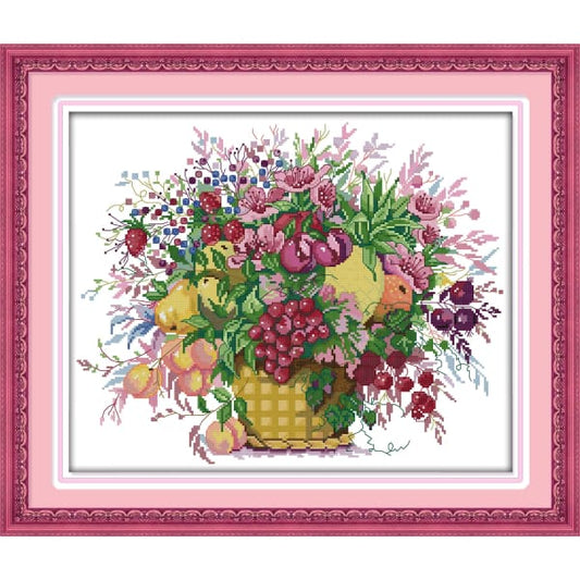 Cherry fruit basket