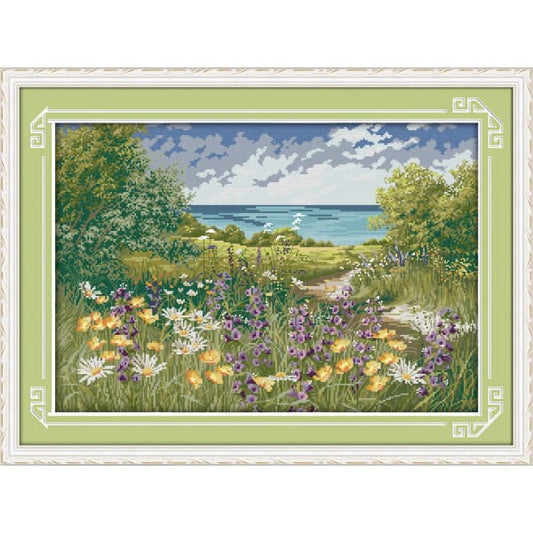 Cliffside path