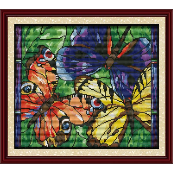 Colorful butterflies