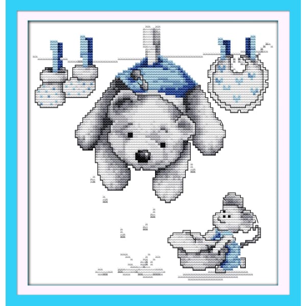 Dry doll (blue) – Needlework Australia