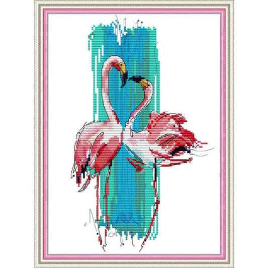 Flamingo dance