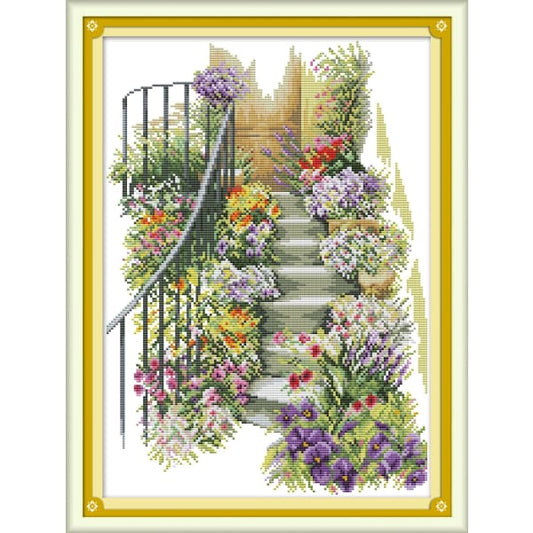 Flower stairs
