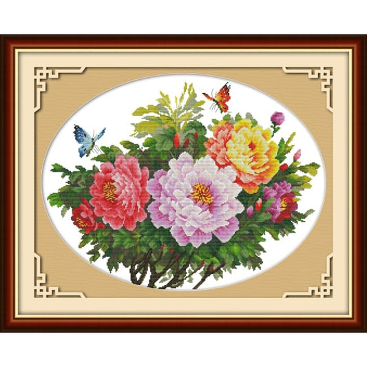 Fragrance filling the courtyard