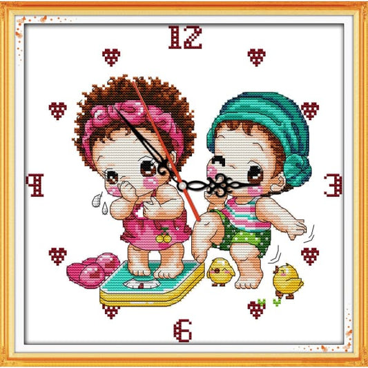 Getting fat (clock face)