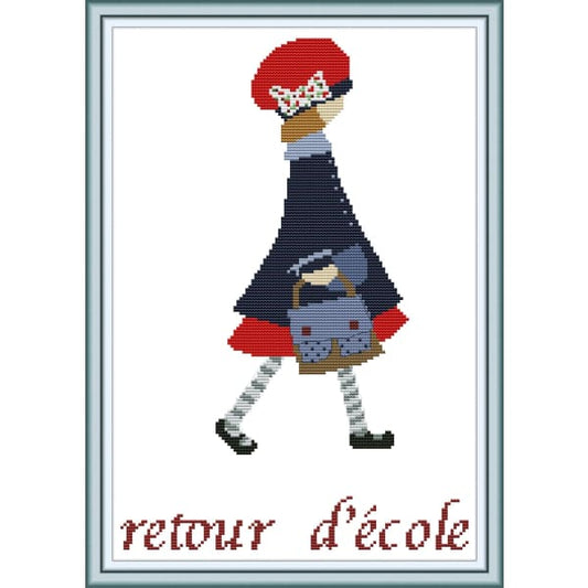 Girl with a bag