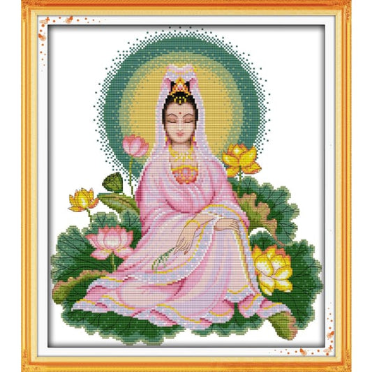 Guanyin sit in lotus