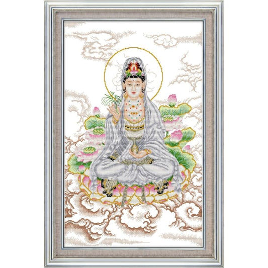 Guanyin sitting on a Lotus(2)