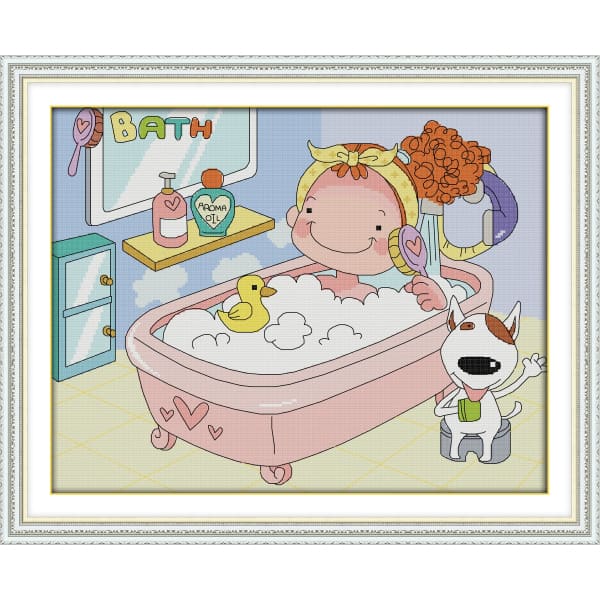 I love bathing