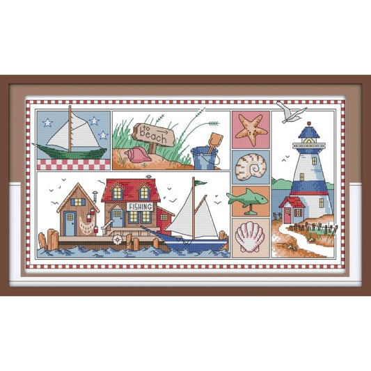 Impression of seaside