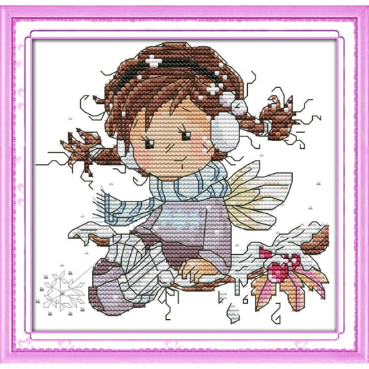 Little angel of winter