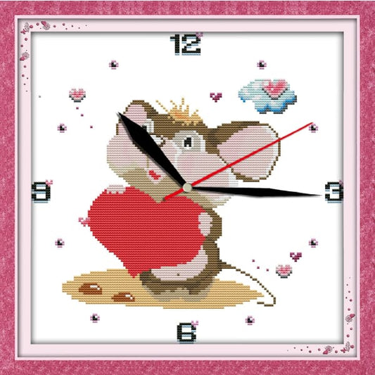 Little mouse & love heart