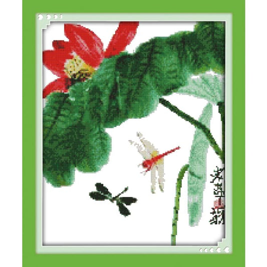 Lotus by Qi Baishi