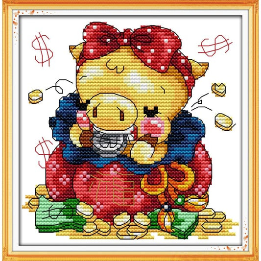 Lucky bag pig