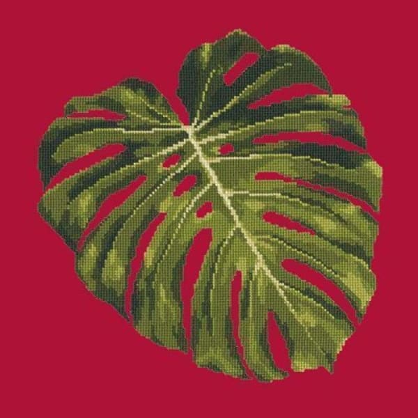 Monstera Leaf - NEEDLEWORK KITS