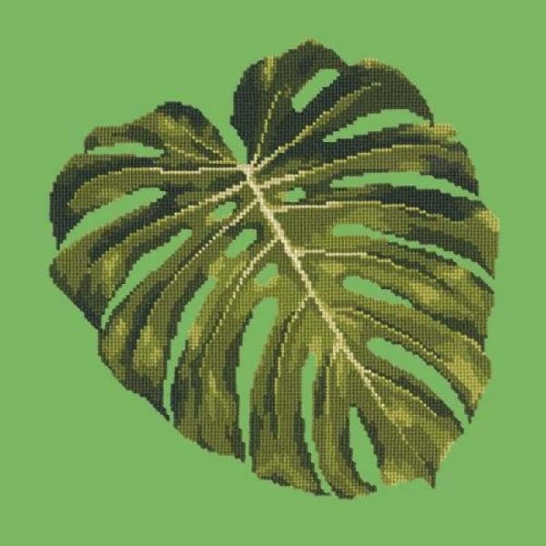 Monstera Leaf - NEEDLEWORK KITS