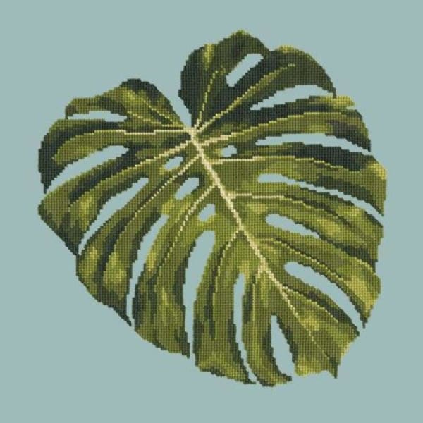 Monstera Leaf - NEEDLEWORK KITS