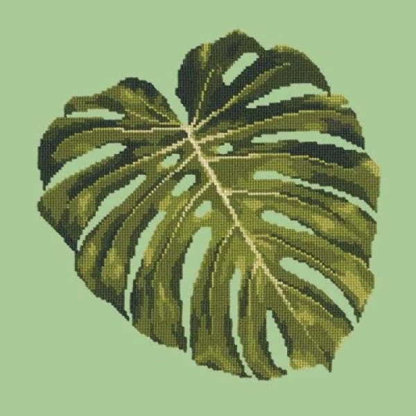 Monstera Leaf - NEEDLEWORK KITS