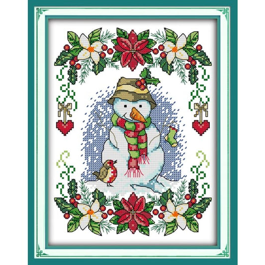 New Year snowman