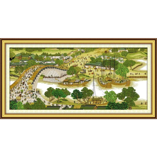 Riverside Scene at Qingming Festival(4) (exquisite edition)