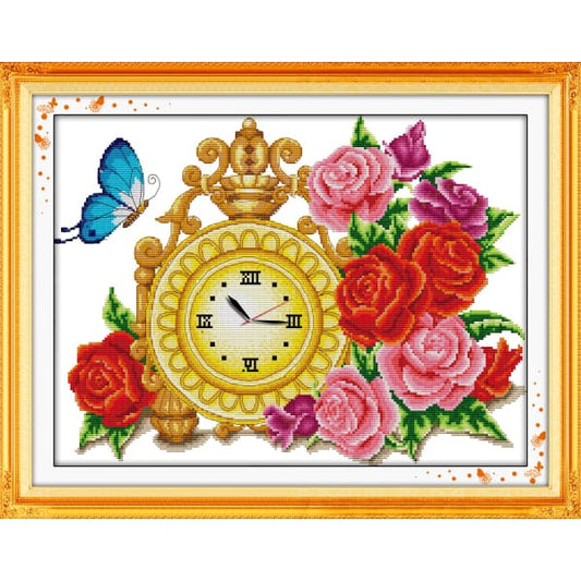 Rose vase(clock)