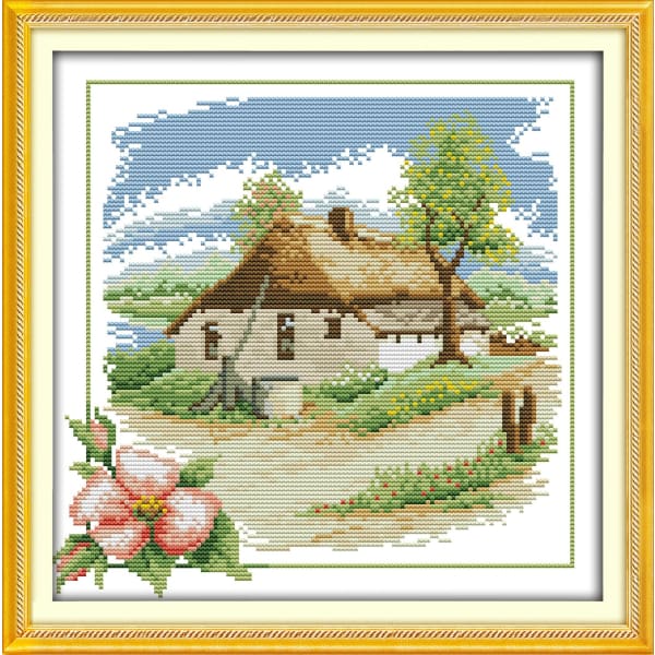 Rural cottage (spring)