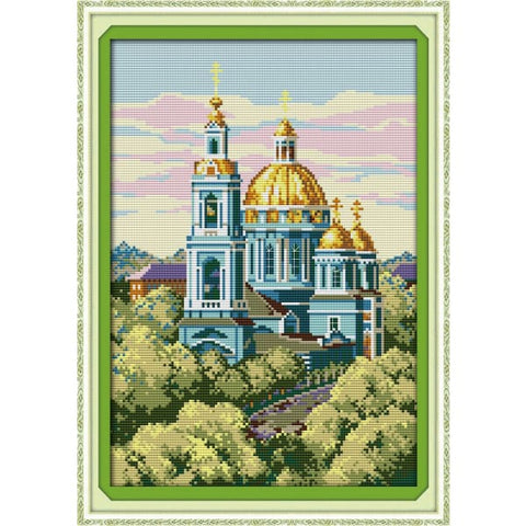 Russian building scenery