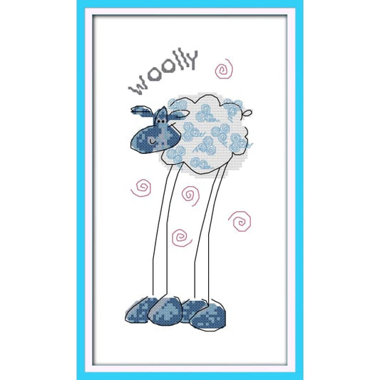 Sheep with long legs