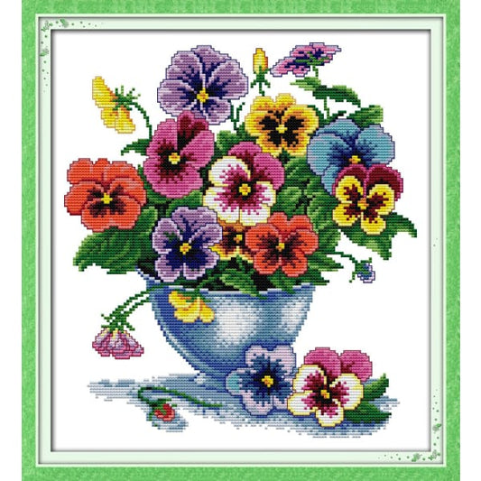 Six color flower