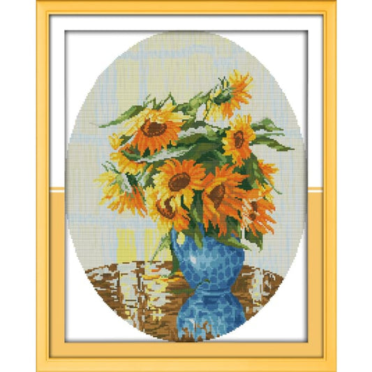 Sunflower vase (2)