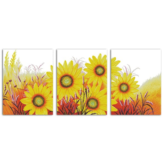 Sunflower(triptych)