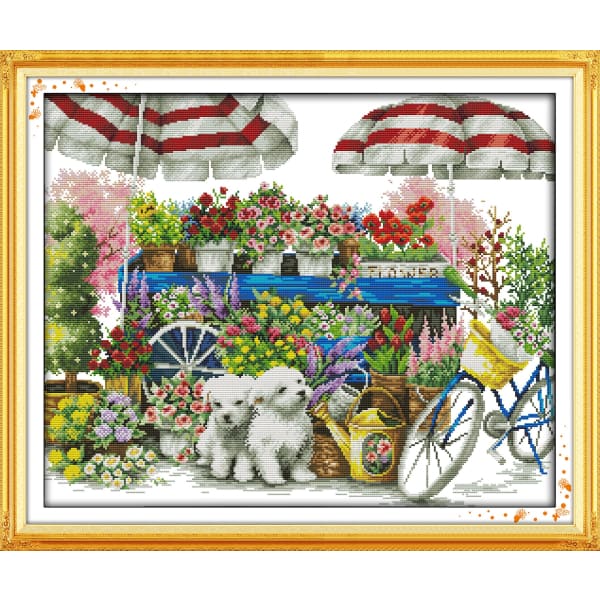 Sunny flower shop