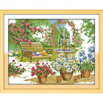 The beautiful garden