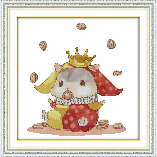 The cute little hamster