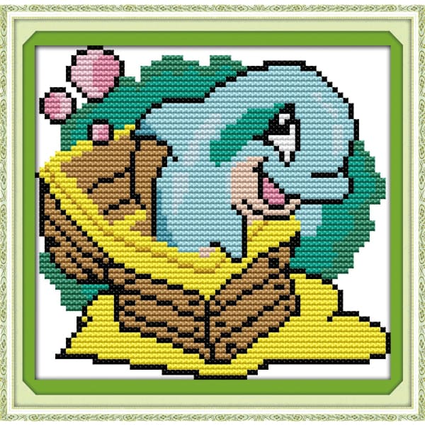 The little dolphin (4) – Needlework Australia