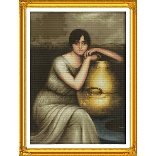 The pottery holding woman (2)