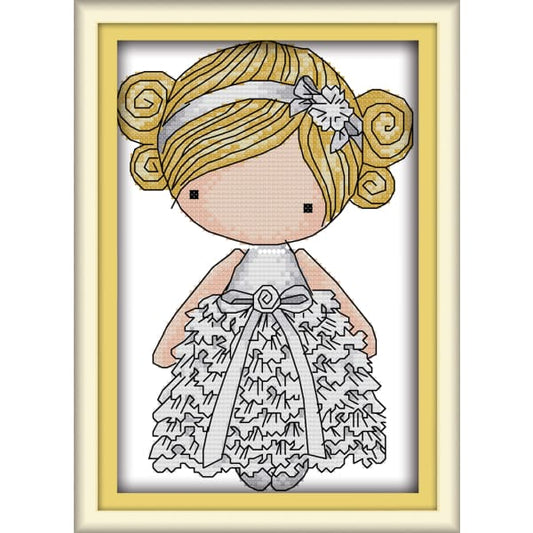 The white dress girl
