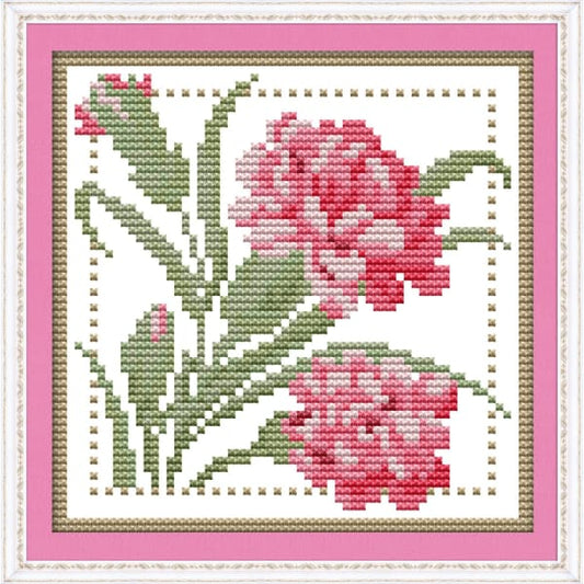 Twelve months flower-January