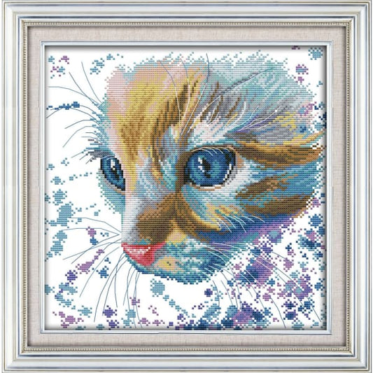 Watercolor cat