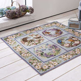 Wild Rose & Forget-Me-Not Border - NEEDLEWORK KITS