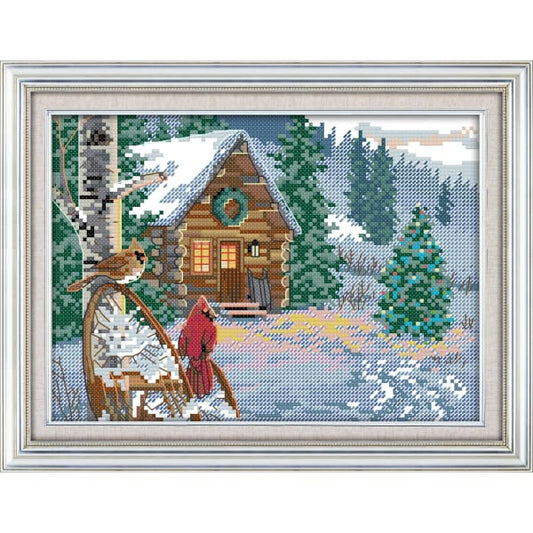 Winter cabin